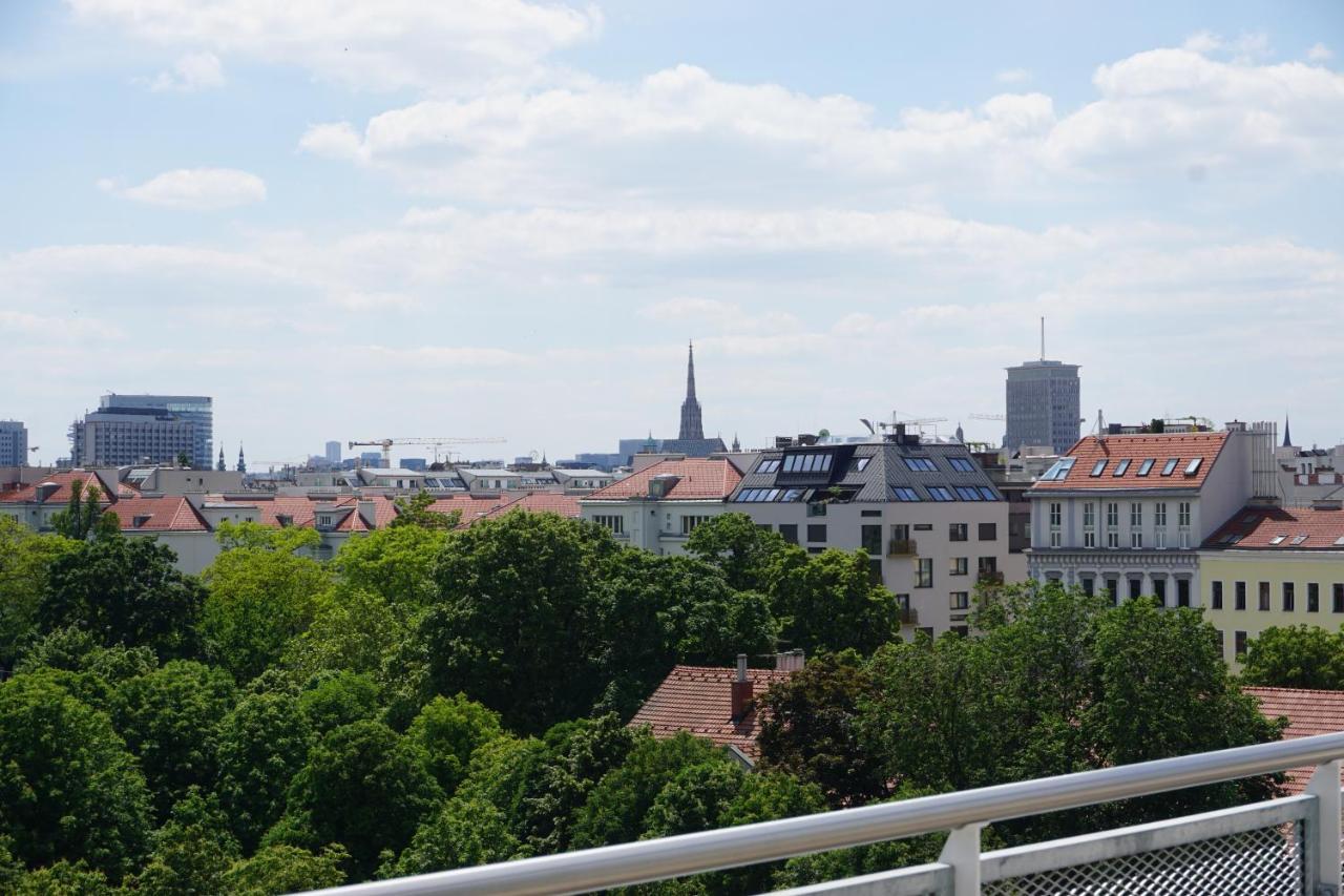 Augartenblick Penthaus 16 Apartment Виена Екстериор снимка